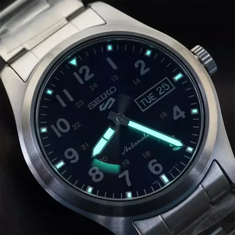 Seiko 5 Sports Field Sports Style Blue Dial Men's Watch- SRPG29K1